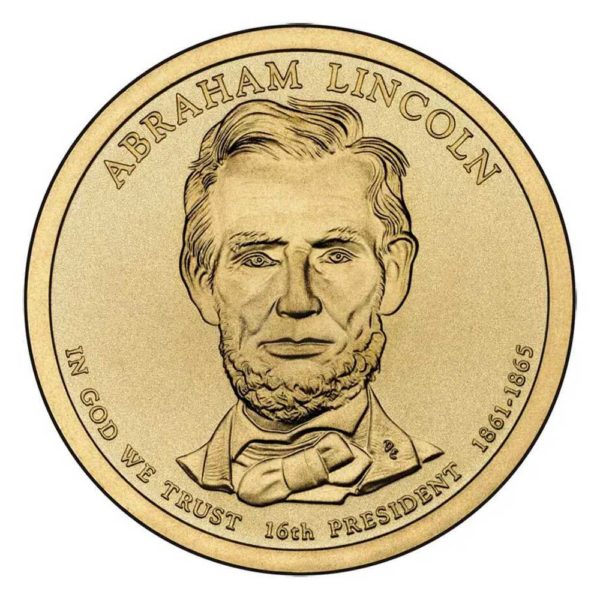 abraham lincoln dollar coin