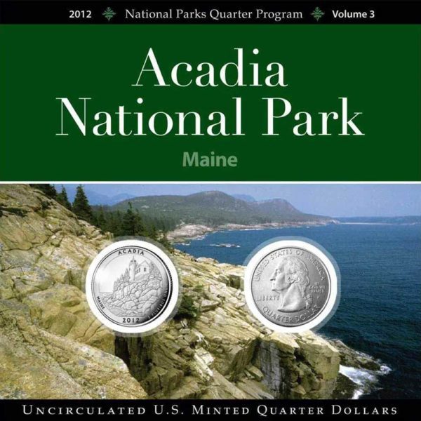 acadia national park quarter collection