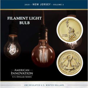 american innovation light bulb coin collection