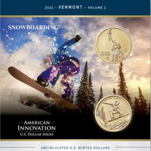 american innovation snowboarding coin collection