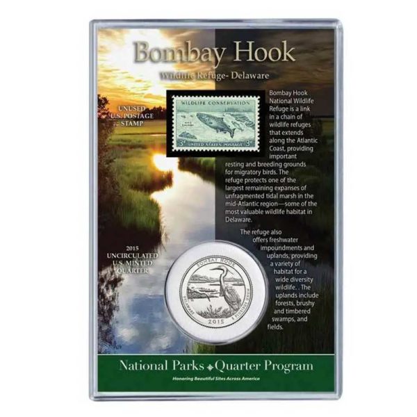 bombay-hook-national-park-quarter-coins-stamp