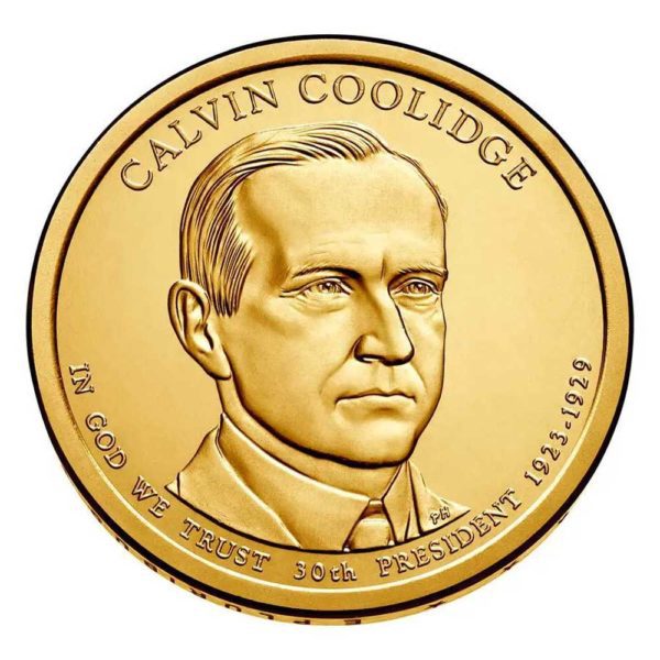 calvin coolidge coin