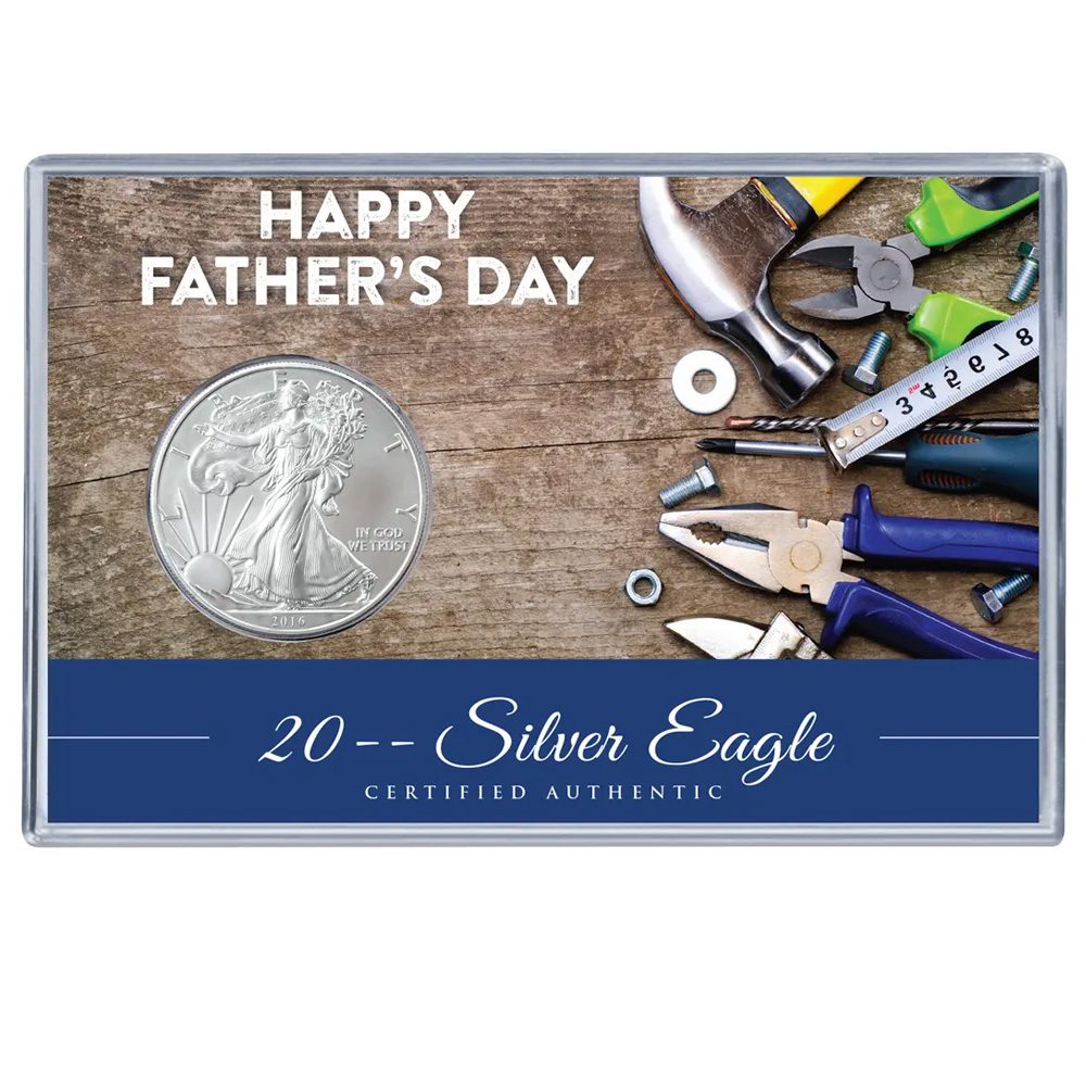 Celebrate Dad this Father's Day with Special Occasion Silver Eagles