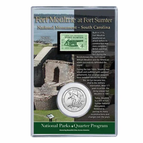 fort-moultrie-national-park-coin-stamp