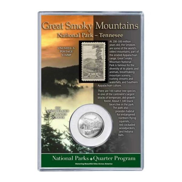 great-smoky-mountain-national-park-quarter-coin-stamp