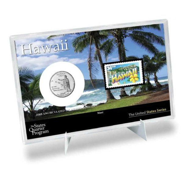 hawaii-state-quarter-coin-stamp