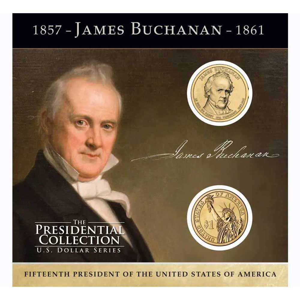 James Buchanan Dollar Coin Presidential Dollar Coins