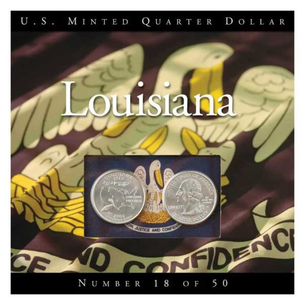 lousiana-state-quarter-collection