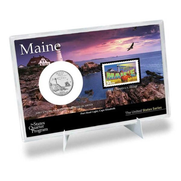 maine-state-quarter-coin-stamp