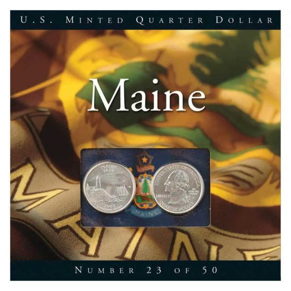 maine-state-quarter-collection