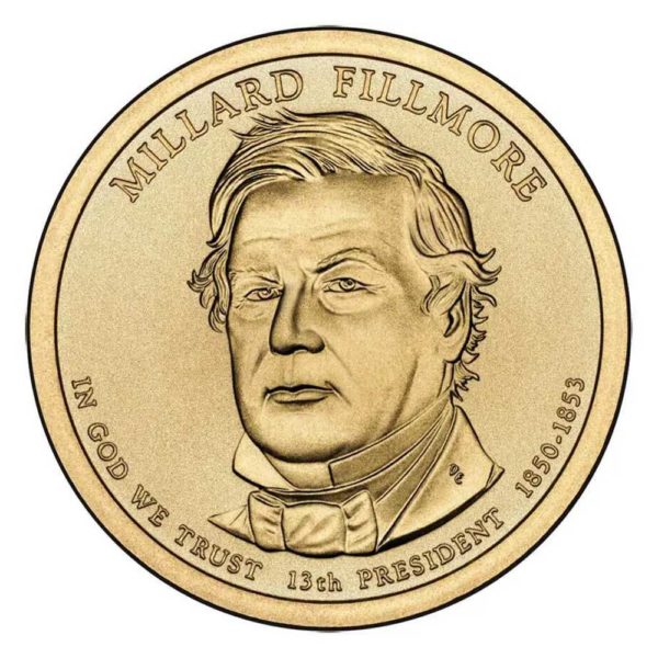 millard fillmore dollar coin