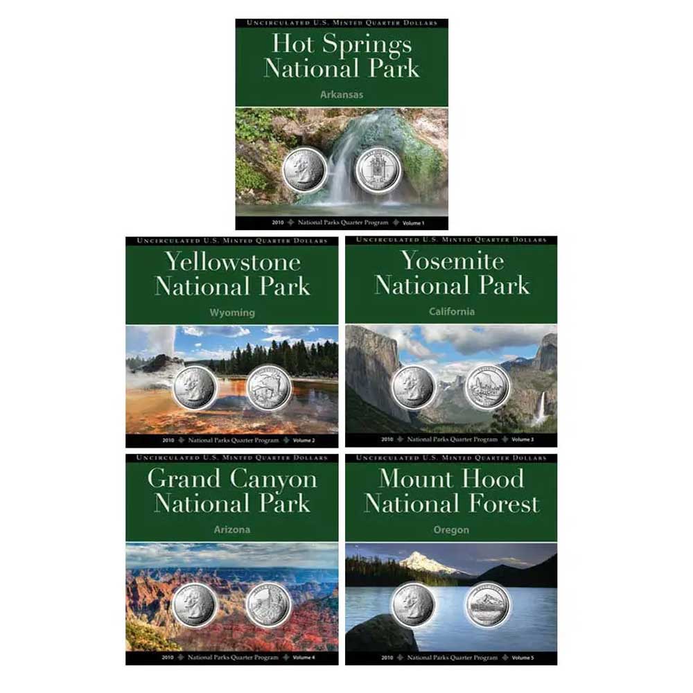 National Park Quarter Collections | Coins of America