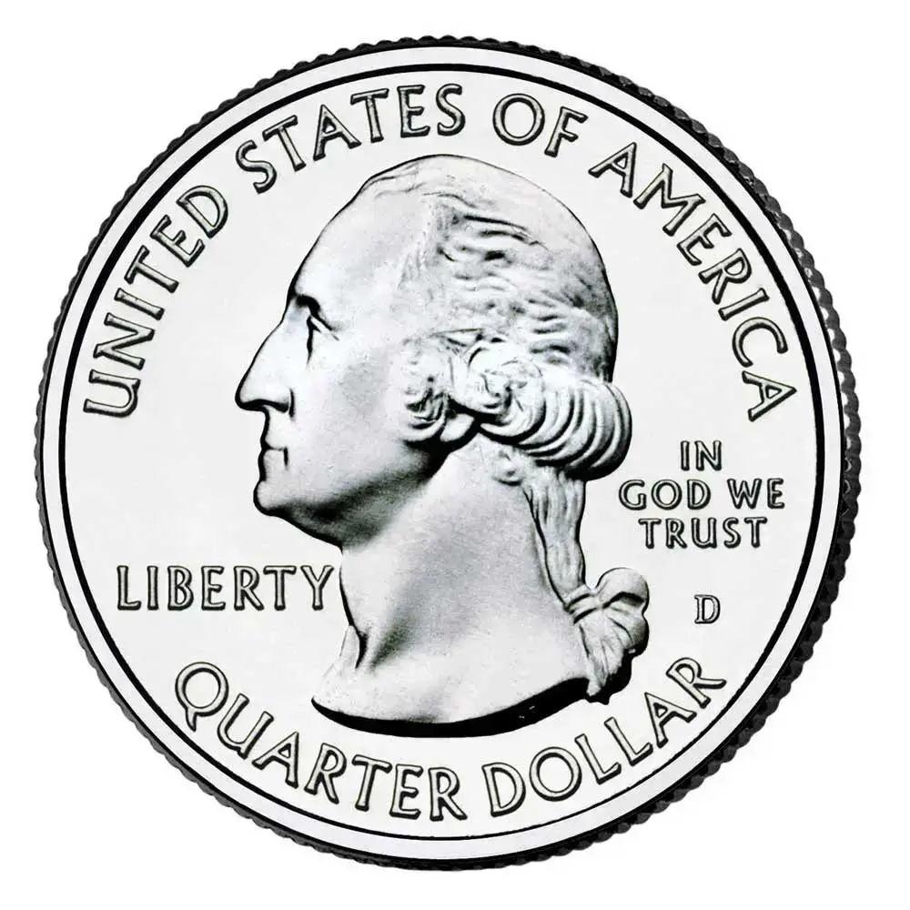US 2004 Iowa State Quarters Bu Unc Hologram Coins Cufflinks NEW 