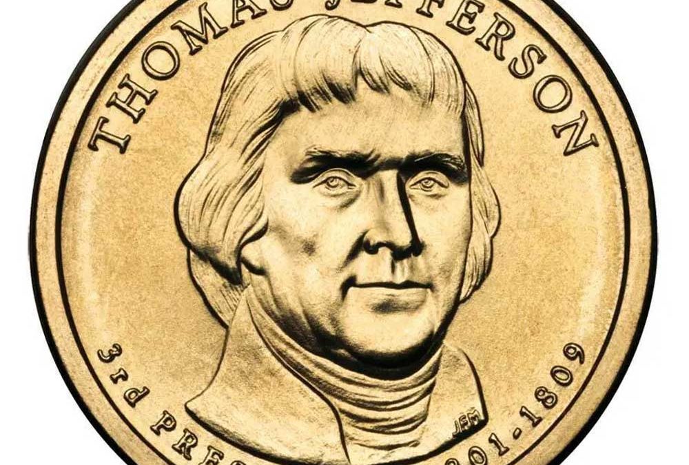 Thomas Jefferson Dollar Coin
