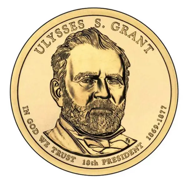 ulysses s grant dollar coin