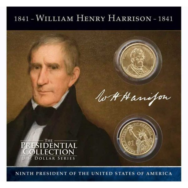 william henry harrison dollar collection