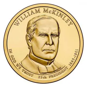 william mckinley dollar coin