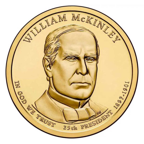 william mckinley dollar coin